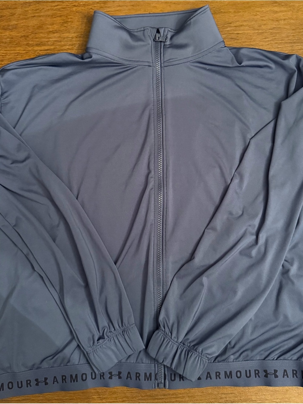 Under Armour Women's Slate Gray Full-Zip Utility Jacket